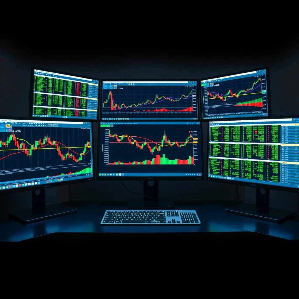 Financial simulation dashboard interface